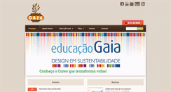 Desktop Screenshot of coletivogaiabrasilia.org